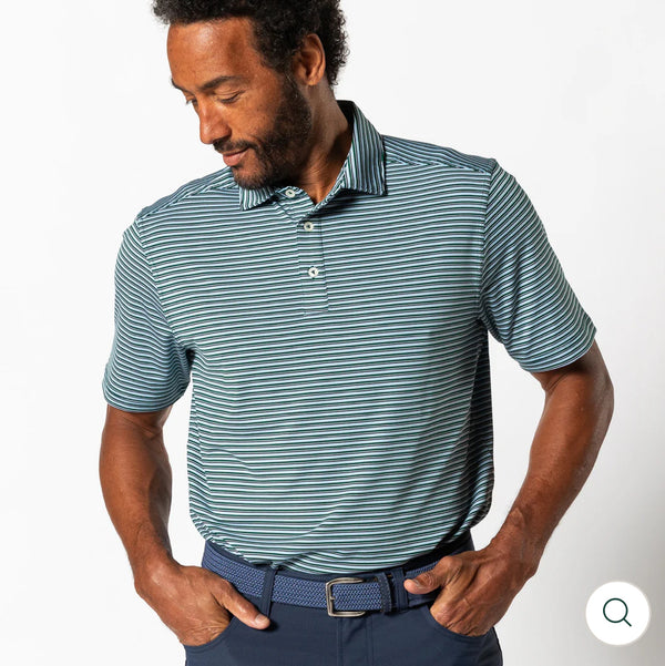 Long Drive Performance Polo - Forest Green