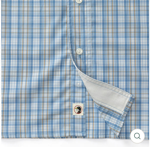 Performance Poplin Guide Shirt
Ellsworth Plaid: Lure Blue