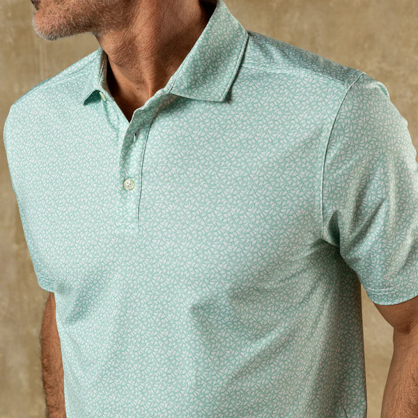 Long Drive Performance Polo - Seafoam Green
