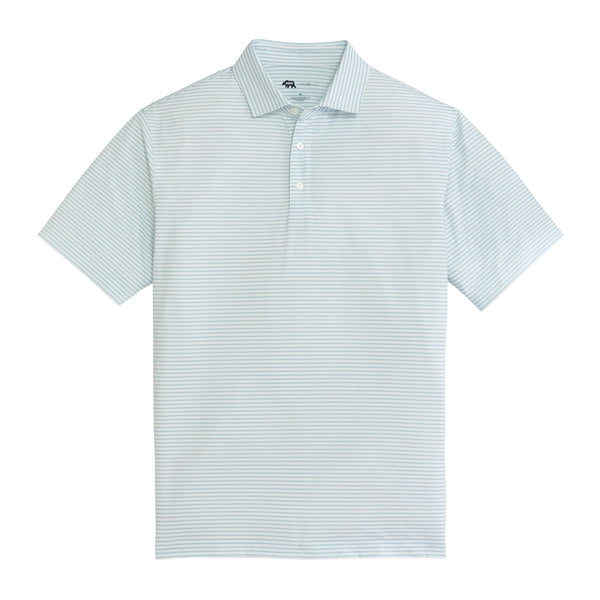 Scout Stripe Performance Polo - Dutch Canal