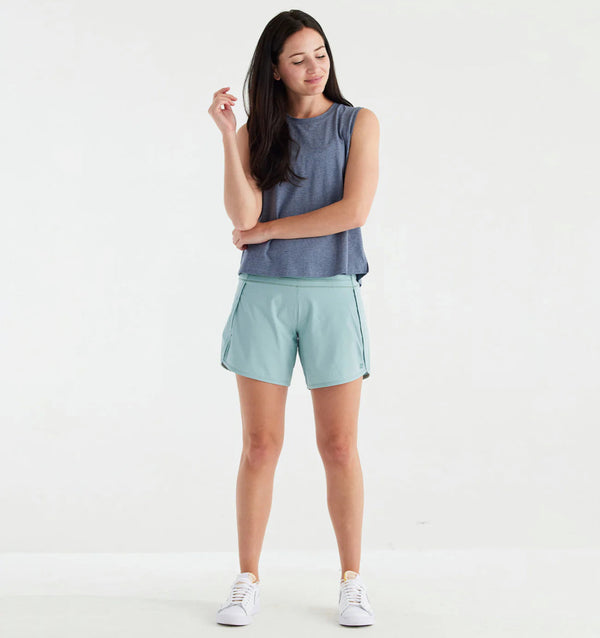 Women's Bamboo Current Tank Stonewash