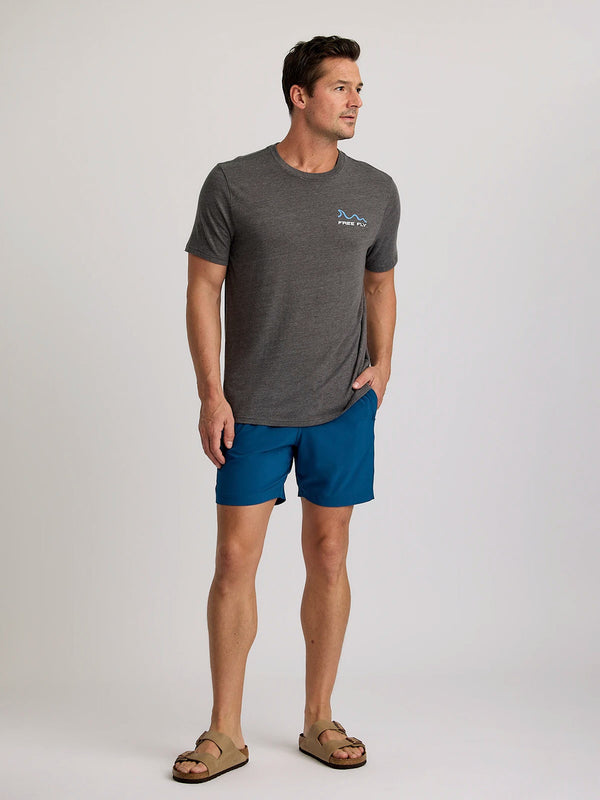 Men's Breeze Short – 6" Legion Blue