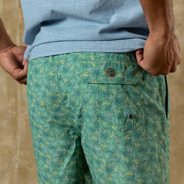 6" Sailport Swim Short - Aspen Green