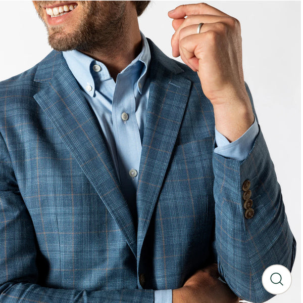 Farland Plaid Sport Coat
