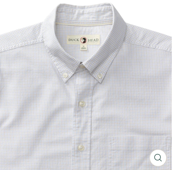 Cotton Oxford Sport Shirt
Mason Plaid - Tan