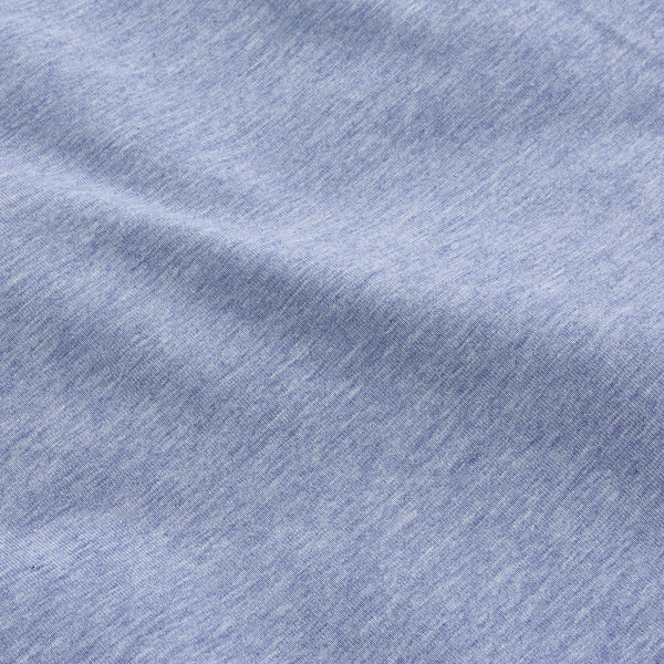 Kelley Cotton Blend Polo Sky Blue