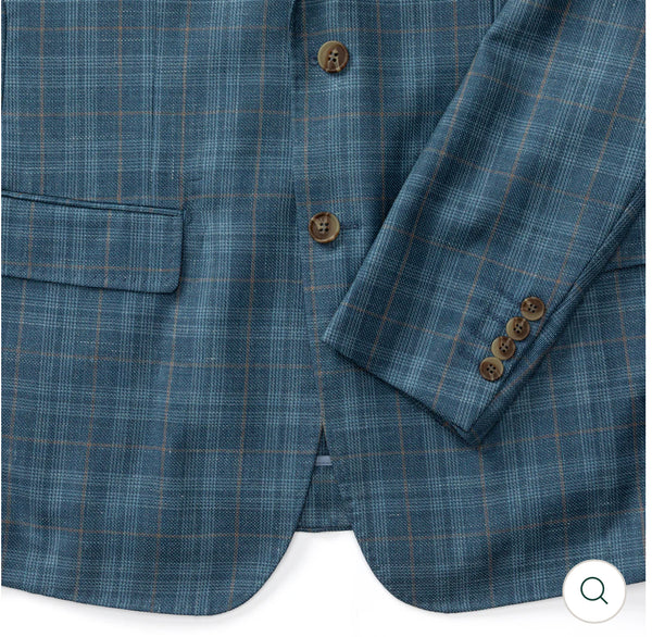 Farland Plaid Sport Coat