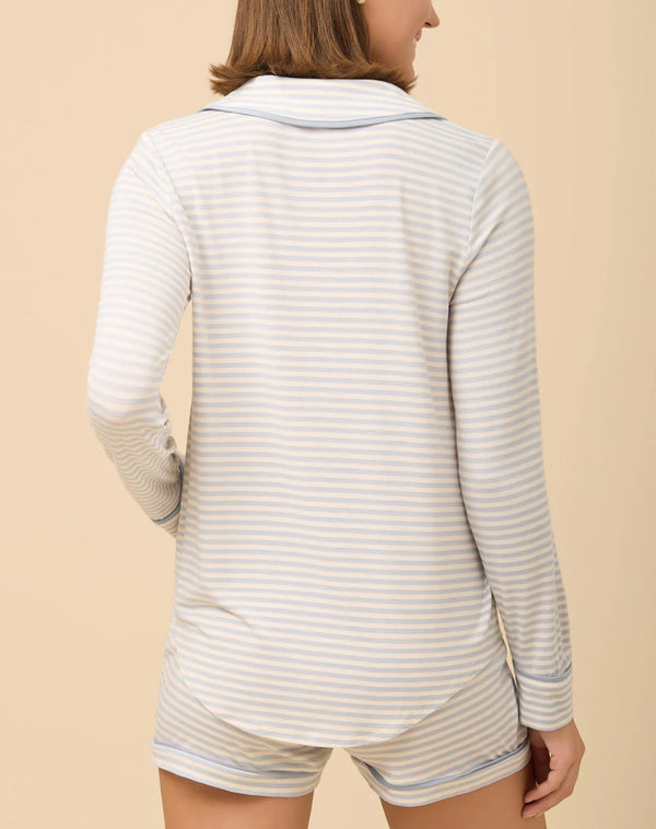 Pajama Top Shoreline Stripe