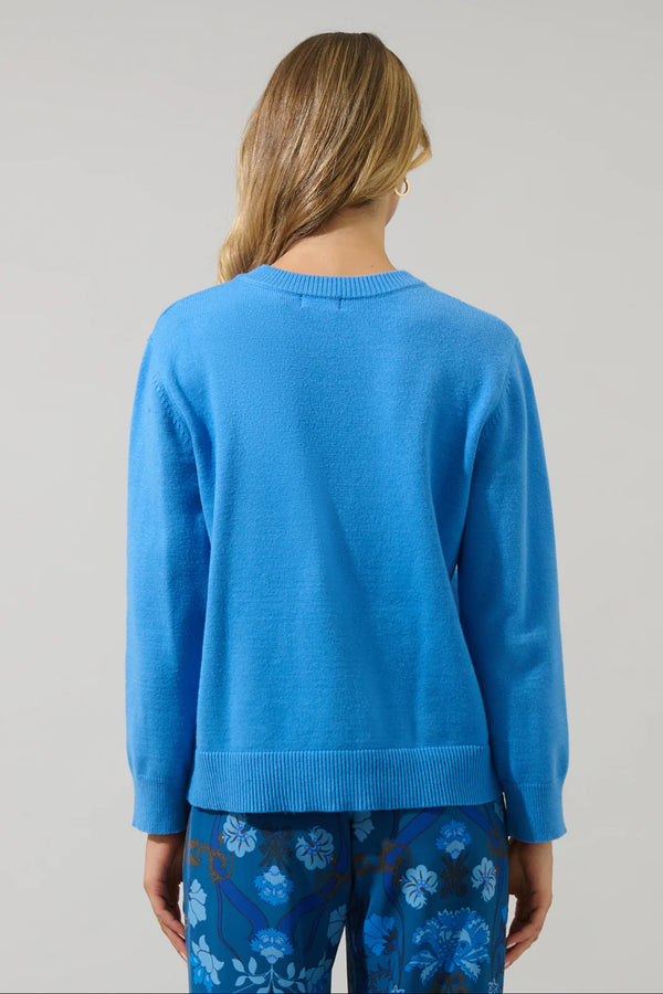 Tiffani Round Neck Knit Sweater