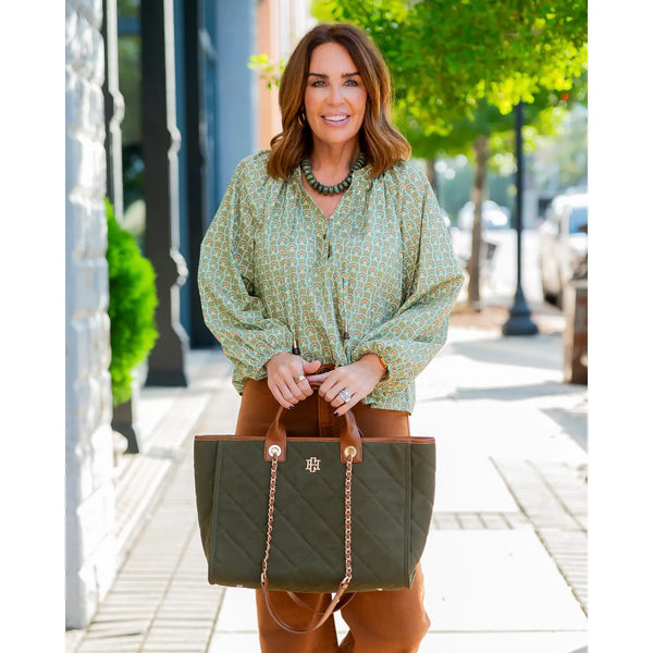Missy Tote Olive