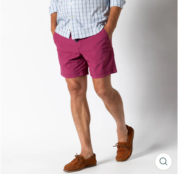 7" On The Fly Performance Short: Violet Quartz