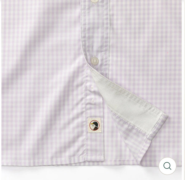 Performance Poplin Guide Shirt
Bryson Gingham: Faded Peri