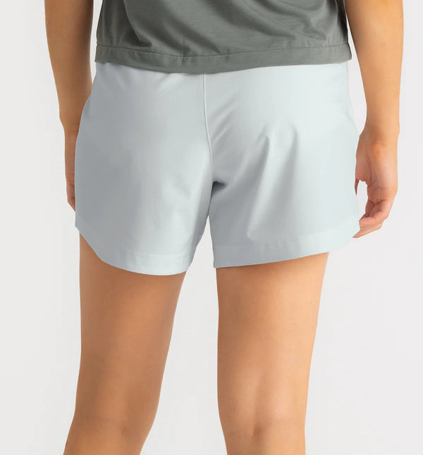 Women's Bamboo-Lined Active Breeze Short – 5" SKY GRAY