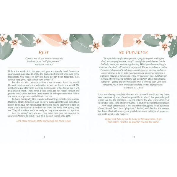 Quiet-Time Devotions For Women