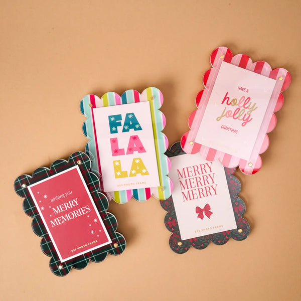 Mini Acrylic Picture Frame Magnet-A Merry Moment