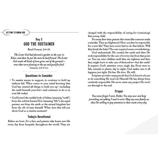 The 90-Day Bible Reading Devotional For Men