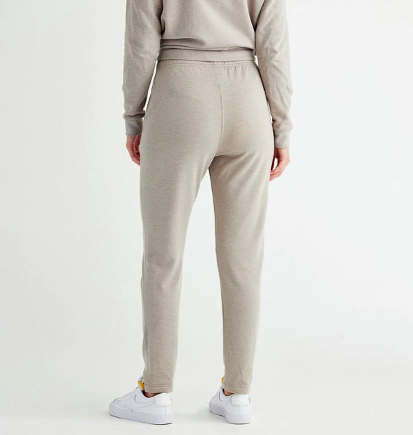 Women's Bamboo Fleece Lounge Pant - Heather Stone