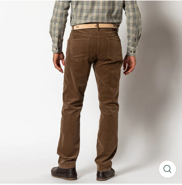 Holston Corduroy Five-Pocket - Dark Oak