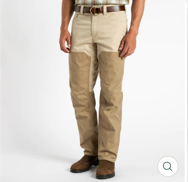 Twill Five-Pocket Briar Pant- Safari