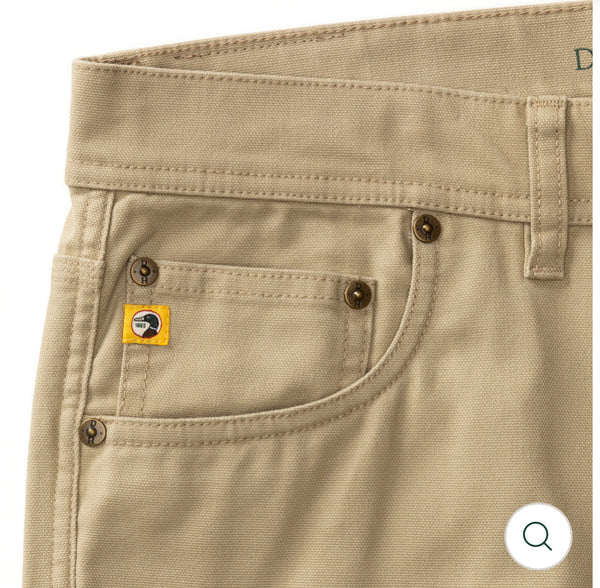 Field Canvas Five-Pocket - Lymestone