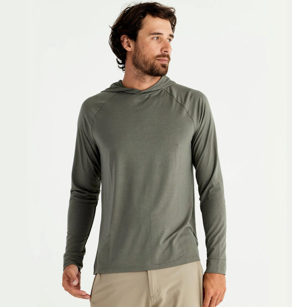 Men's Bamboo Flex Hoodie - Fatigue