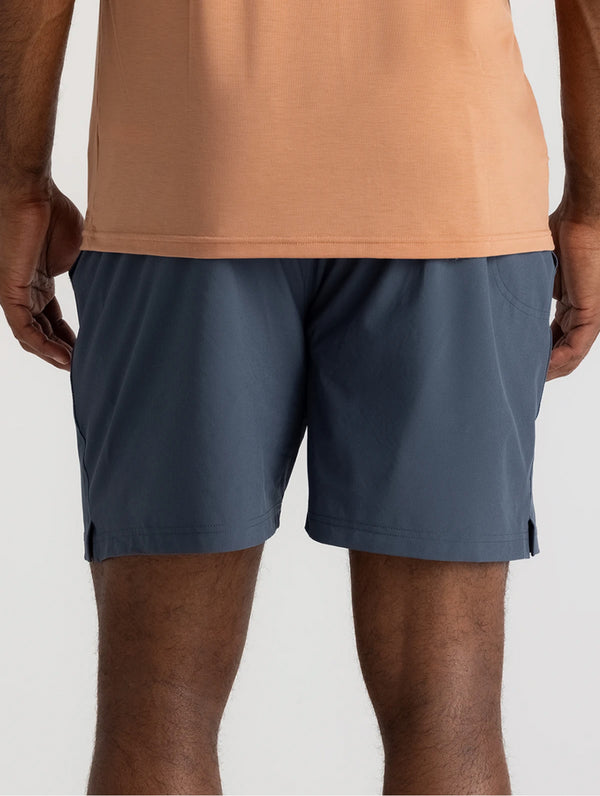 Men’s Lined Active Breeze Short 7” : Blue Dusk II