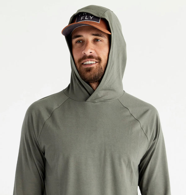 Men's Bamboo Flex Hoodie - Fatigue