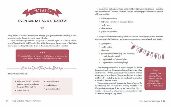 The Christmas Project Planner