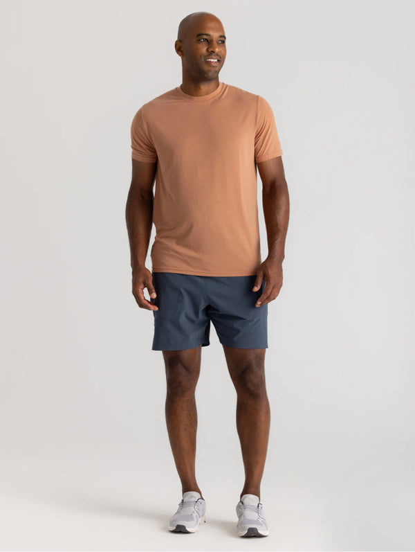 Men’s Lined Active Breeze Short 7” : Blue Dusk II