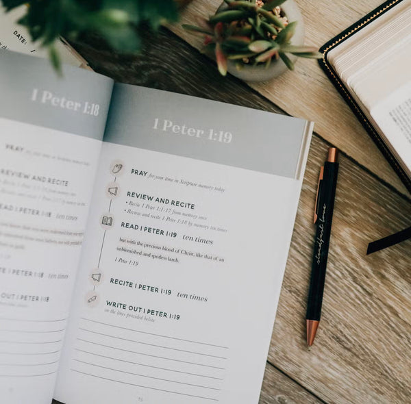 Dwell Scripture Memory Journal - Growing in Grace