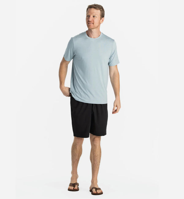 Men's Bamboo Motion Tee Ocean Mist