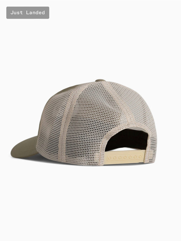 Low Pro Badge Trucker Hat: Sagebush
