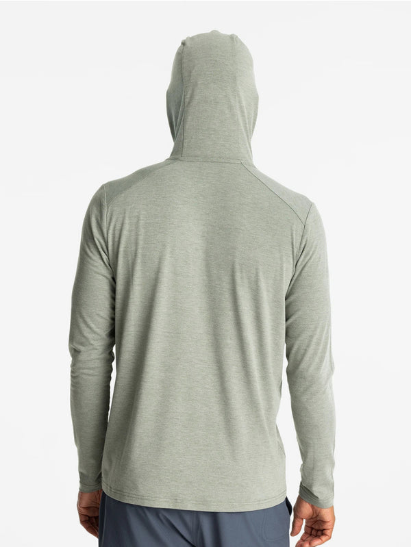 Men's Bamboo Shade Hoodie - Heather Agave Green