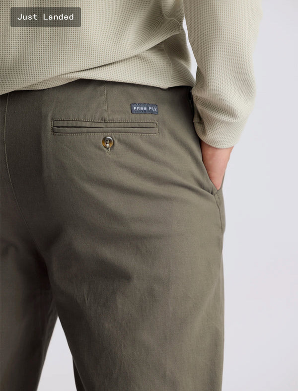 Men's Anchor Chino Pant: Smokey Olive