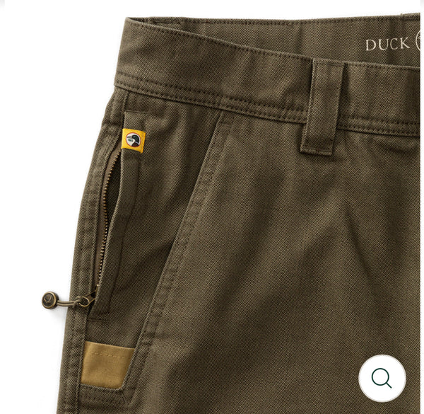 Field Canvas Briar Pant - Dark Olive