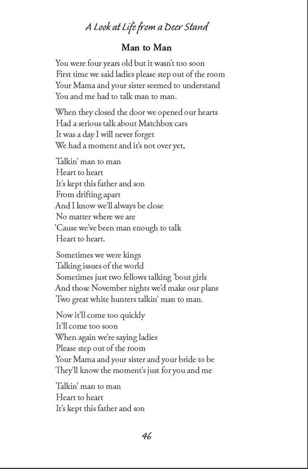 A Look At Life from A Deer Stand Deluxe Ed. Book - Outdoors