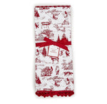 Winter Toile Set of 2 Dish Towels