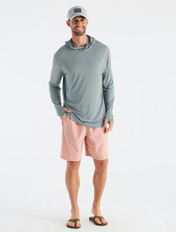 Men's Bamboo Lightweight Hoodie:Slate