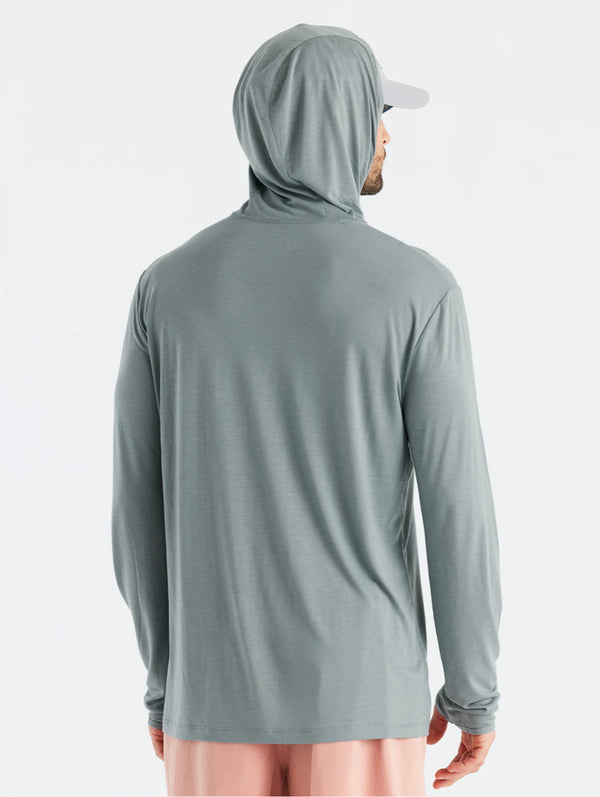 Men's Bamboo Lightweight Hoodie:Slate