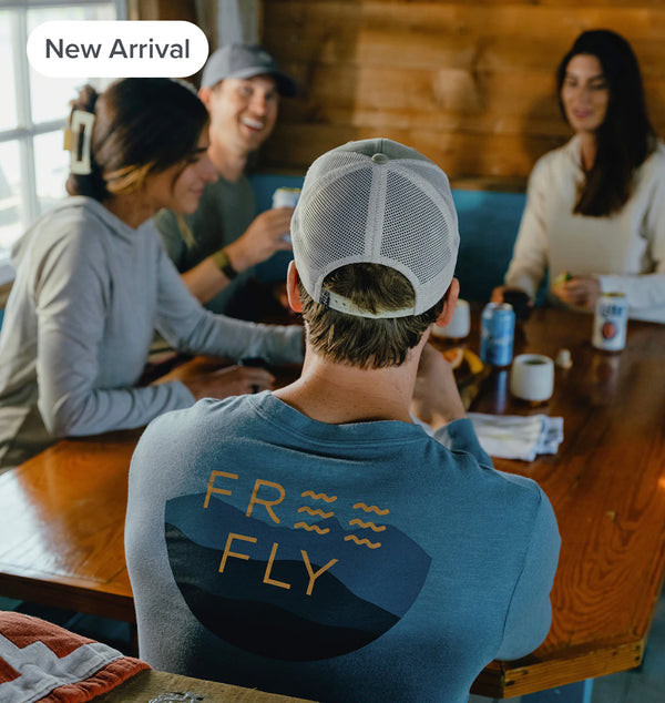 Open Range Long Sleeve - Heather Slate Blue