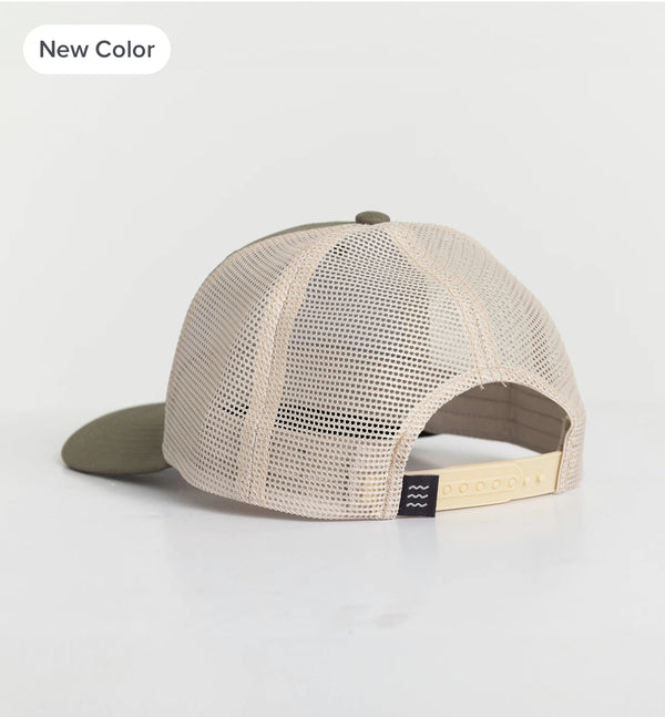 Doubled Up Trucker Hat - Capers Green