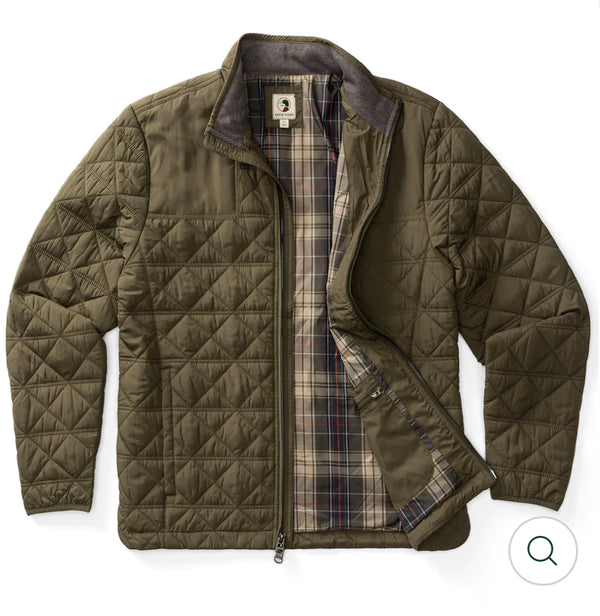 Fremont Performance Quilted Jacket - Dark Olive