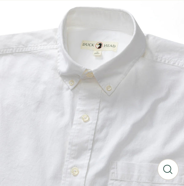 Cotton Oxford Sport Shirt
Morris Solid - White
