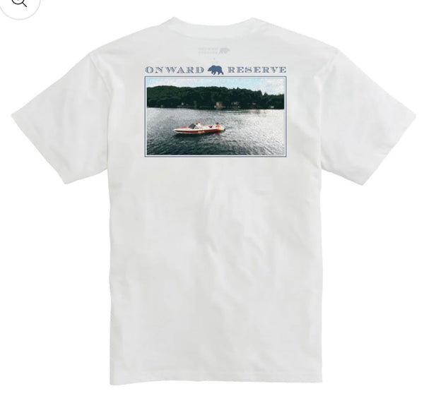 Lake Day Tee - White