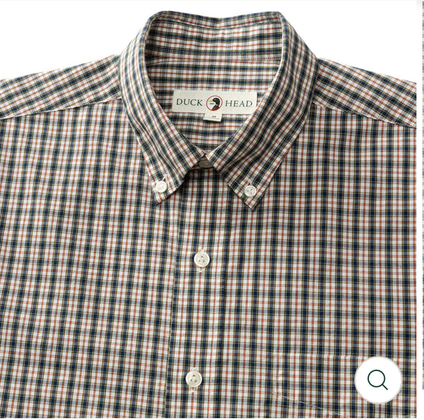 Cotton Poplin Sport Shirt - Navy