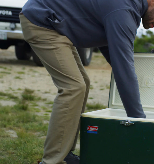 Men's Stretch Canvas 5 Pocket Pant - Timber