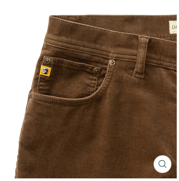 Holston Corduroy Five-Pocket - Dark Oak