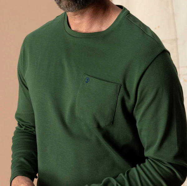 Tindale Pima Cotton Jersey T-Shirt - Pine Grove