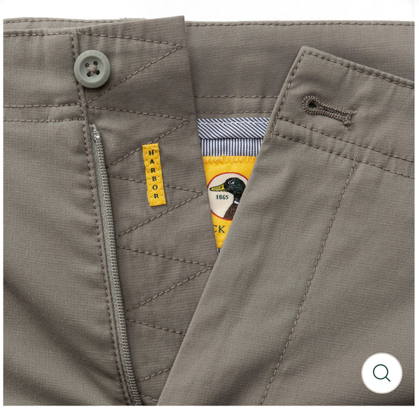 Harbor Performance Chino: Mist Grey
