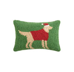 Christmas Golden Retriever Dog Hook Pillow